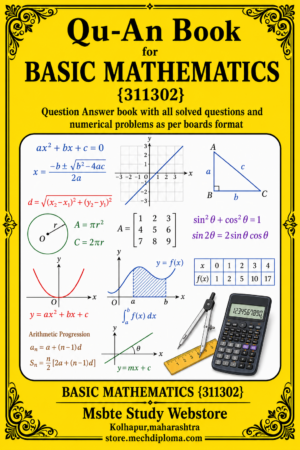 Basic Mathematics 311302 full ChatGPT image model QuAn book cover