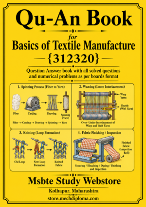 Basics of Textile Manufacture 312320 full ChatGPT image model QuAn book cover