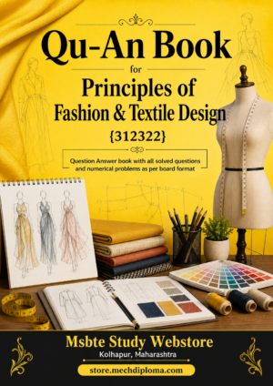 Principles of Fashion & Textile Design 312322 full ChatGPT image model QuAn book cover