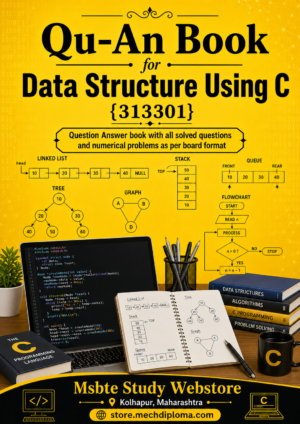 Data Structure Using C 313301 full ChatGPT image model QuAn book cover