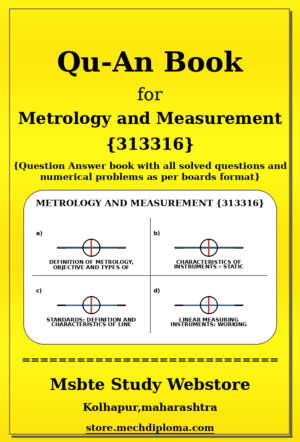 Metrology and Measurement 313316 yellow QuAn Book cover