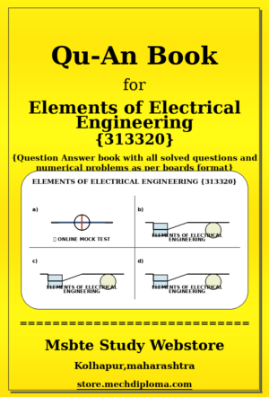 Elements of Electrical Engineering 313320 yellow QuAn Book cover