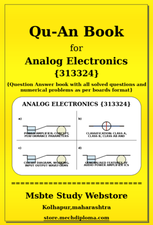 Analog Electronics 313324 yellow QuAn Book cover