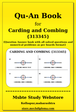 Carding and Combing 313345 yellow QuAn Book cover