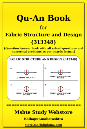 Fabric Structure and Design 313348 yellow QuAn Book cover