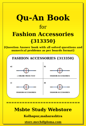 Fashion Accessories 313350 yellow QuAn Book cover