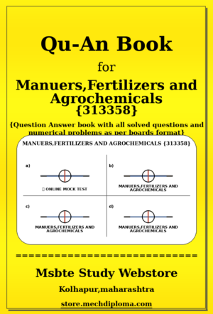 Manuers,Fertilizers and Agrochemicals 313358 yellow QuAn Book cover