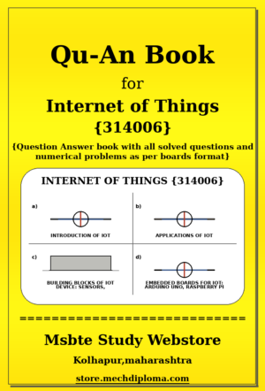 Internet of Things 314006 yellow QuAn Book cover