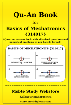 Basics of Mechatronics 314017 yellow QuAn Book cover