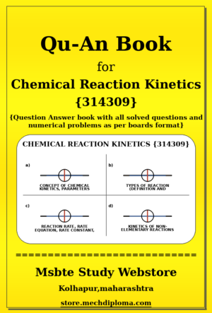 Chemical Reaction Kinetics 314309 yellow QuAn Book cover