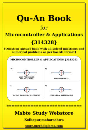 Microcontroller & Applications 314328 yellow QuAn Book cover
