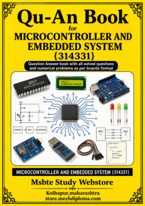 Microcontroller and Embedded System 314331 full ChatGPT image model QuAn book cover