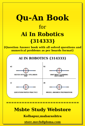 Ai In Robotics 314333 yellow QuAn Book cover