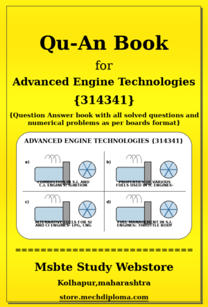 Advanced Engine Technologies 314341 yellow QuAn Book cover