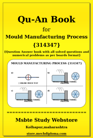 Mould Manufacturing Process 314347 yellow QuAn Book cover