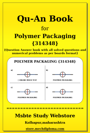 Polymer Packaging 314348 yellow QuAn Book cover