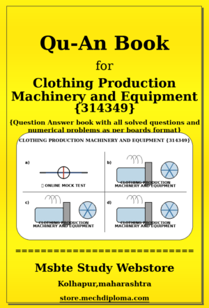 Clothing Production Machinery and Equipment 314349 yellow QuAn Book cover