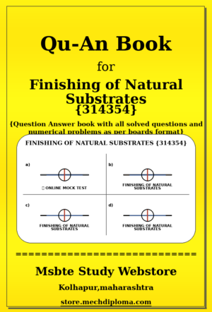 Finishing of Natural Substrates 314354 yellow QuAn Book cover