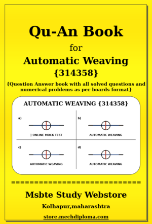 Automatic Weaving 314358 yellow QuAn Book cover