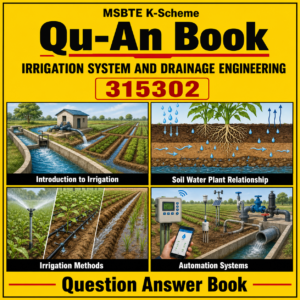 Irrigation System and Drainage Engineering 315302 MSBTE QuAn Book