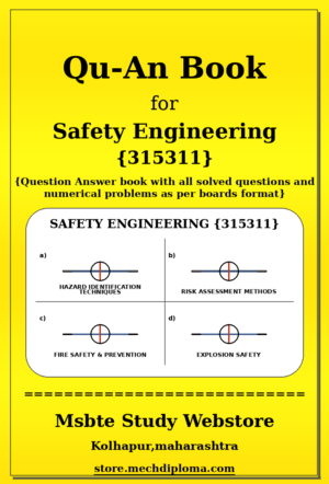Safety Engineering 315311 yellow QuAn Book cover