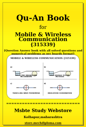 Mobile & Wireless Communication 315339 yellow QuAn Book cover