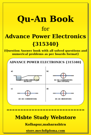 Advance Power Electronics 315340 yellow QuAn Book cover