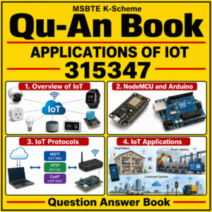 Applications of IoT 315347 MSBTE QuAn Book
