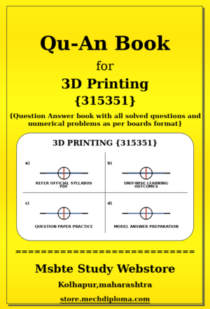 3D Printing 315351 yellow QuAn Book cover