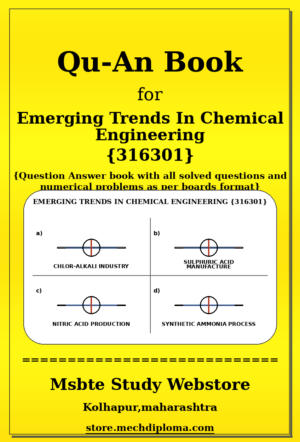 Emerging Trends In Chemical Engineering 316301 yellow QuAn Book cover
