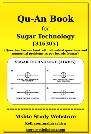 Sugar Technology 316305 yellow QuAn Book cover