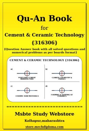 Cement & Ceramic Technology 316306 yellow QuAn Book cover