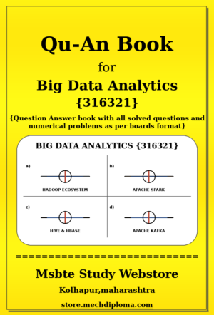 Big Data Analytics 316321 yellow QuAn Book cover