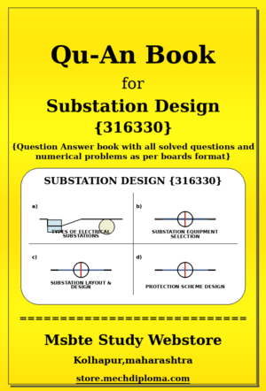 Substation Design 316330 yellow QuAn Book cover