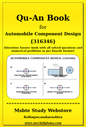 Automobile Component Design 316346 yellow QuAn Book cover
