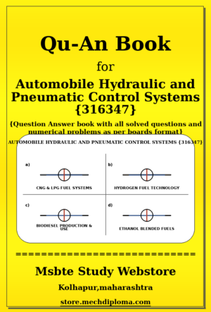 Automobile Hydraulic and Pneumatic Control Systems 316347 yellow QuAn Book cover