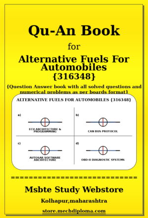 Alternative Fuels For Automobiles 316348 yellow QuAn Book cover