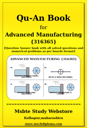 Advanced Manufacturing 316365 yellow QuAn Book cover