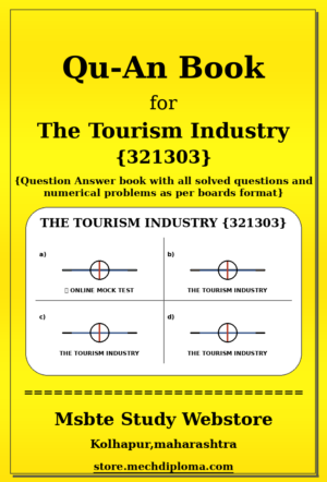 The Tourism Industry 321303 yellow QuAn Book cover