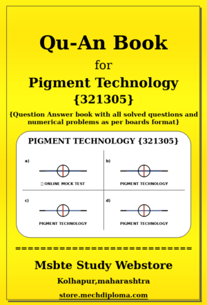 Pigment Technology 321305 yellow QuAn Book cover
