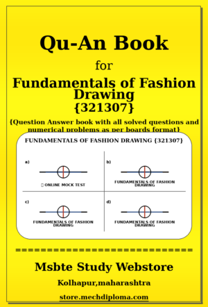 Fundamentals of Fashion Drawing 321307 yellow QuAn Book cover