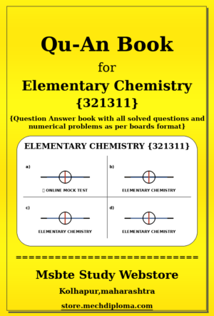 Elementary Chemistry 321311 yellow QuAn Book cover