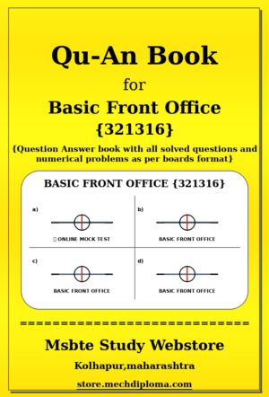 Basic Front Office 321316 yellow QuAn Book cover