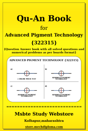Advanced Pigment Technology 322315 yellow QuAn Book cover