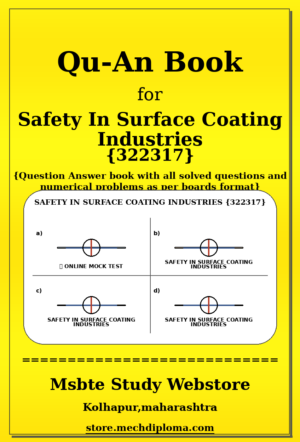 Safety In Surface Coating Industries 322317 yellow QuAn Book cover