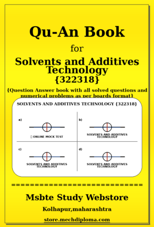 Solvents and Additives Technology 322318 yellow QuAn Book cover