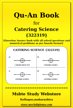 Catering Science 322319 yellow QuAn Book cover