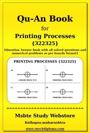 Printing Processes 322325 yellow QuAn Book cover