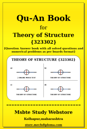 Theory of Structure 323302 yellow QuAn Book cover