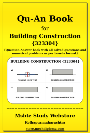 Building Construction 323304 yellow QuAn Book cover